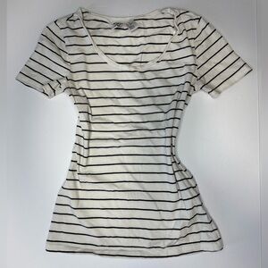 H&M Divided Striped Full Length T-shirt- Size XS